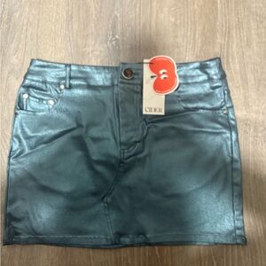 Cider Shimmering Blue Skirt